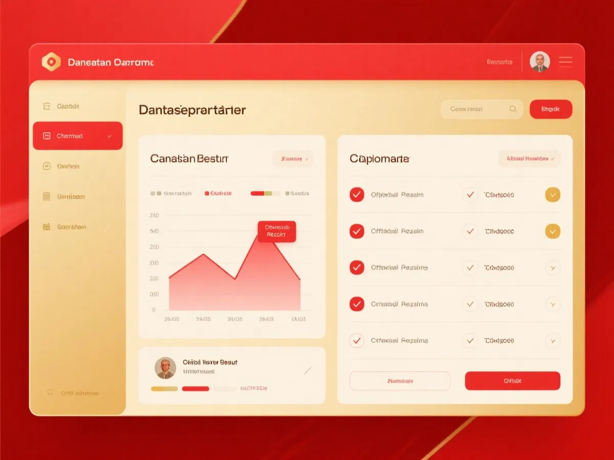 开奖结果查询与中奖核对示意